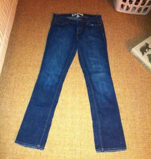 Gap Dark Denim Blue Skinny Stretch Jeans Size 4 Straight Leg