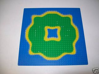  Lego 32x32 Blue Island Baseplate 10"X10"