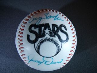 Bruce Bochy 1983 las vegas Stars autographed ball