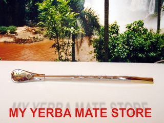 Bombilla for Yerba Mate   Spoon   Filtered Straw   