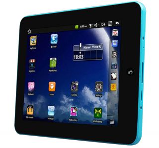 New Mid 806 Google Android 8” Tablet PC 2GB w Bundle Case Blue Color 