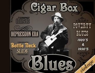 1930s Blues Cigar Kay Box Dobro Americana Harmony Folk Bluegrass Banjo 