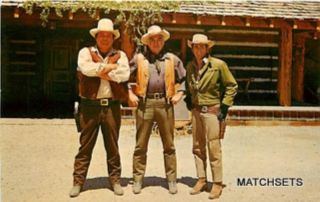INCLINE VILLAGE, NEVADA Ponderosa Ranch Bonanza TV Fame POSTCARD