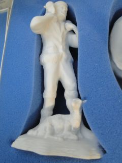  Boehm 9 PC Nativity Set Bisque Porcelain China w Box COA Kings Angel
