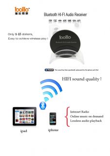 Bollo BAR I Bluetooth HIFI Audio Receiver, new toy for audiophine