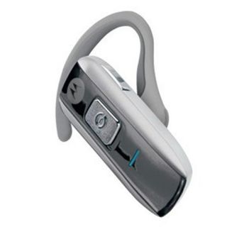 Original Motorola H670 Bluetooth Headset Silver for Cell Phone Free 