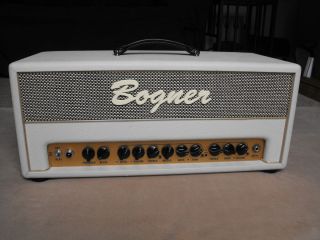 RARE White Bogner Shiva 20th Anniversary Amplifier Electric Guitar Amp 