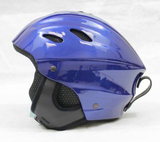 New Allpro Ski Snowboard Winter Sports Helmet Blue s 53cm