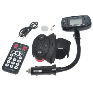 LCD  Player FM Transmitter + Bluetooth Hands Free with 