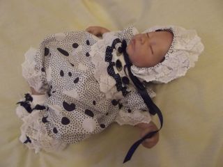 Dream Newborn Baby Romper Bonnet Fits 17 19 Reborn Dolls