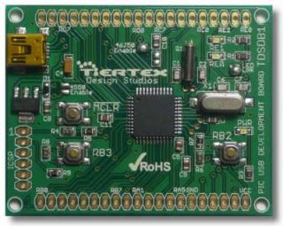   allowing for the board to be mounted onstrip board or breadboard