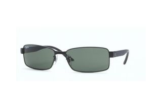 Replacement Gray Green Glass Lenses Ray Ban RB3272 Flight 