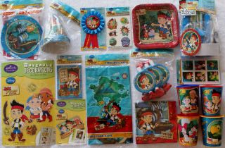 Disney Jake and The Neverland Pirates Birthday Party Supplies Design A 