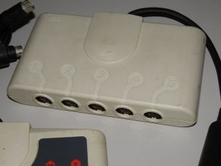 NEC PC Engine 5 Player Multi Tap 2 Controllers Bomberman 94 SF II 