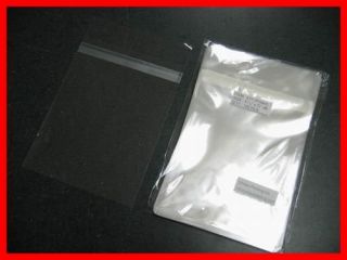 500 5 7 16 x 7 1 4 A7 P Card Resealable Cellophane BOPP Bags