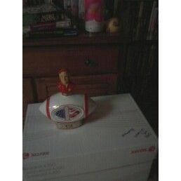 NEBRASKA BOB DEVANEY 1970 1971 NATIONAL CHAMPIONSHIP DECANTER