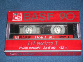 BASF LH EI Extra I 90 Normal Bias Audio Cassette SEALED