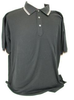 Robert Graham Polo Shirt Sz 3XL Honeycomb Black Short Sleeve $102 