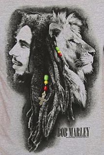 Bob Marley Lion Head Rasta Reggae rock new T Shirt L 2XL 3XL NWT