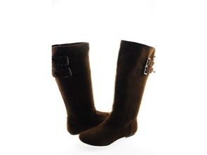 Material Girl Brown Bonita Boots Size 7.5 New