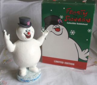 Frosty The Snowman Collectable Bobblehead w Box