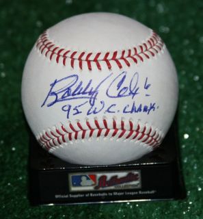 Bobby Cox Atlanta Braves Signed Official Major League Baseball 95 