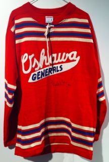 Bobby Orr Signed Autographed CCM Vintage Oshawa Generals Sweater 