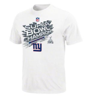 New York Giants Super Bowl 46 Champs Locker Room T Shirt in Stock 