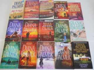 Nice Lot of 75 Diana Palmer Western Romance Paperback Books Long Tall 