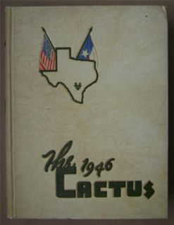 1946 University of Texas College Yearbook Bobby Layne