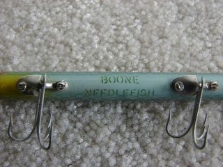 Vintage Boone Needlefish Fishing Lure