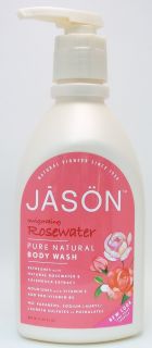 Body Wash Glycerine Rosewater Satin by Jason Natural Cosmetics 30 oz 
