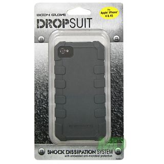 NEW Body Glove 9263501 Charcoal DROPSUIT Flat Back Case for Apple 