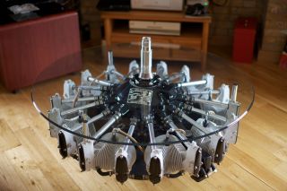 Aircraft Radial Engine Coffee Table Lycoming Boeing Rolls Royce 