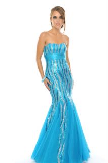 Precious Formals P20898 Formal Ball Gown Prom Pageant Dress Size 2 Was 