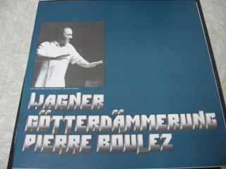 Wagners Ring Integral Boulez Bayreuth Digital Philips Boxed 16 LPS 