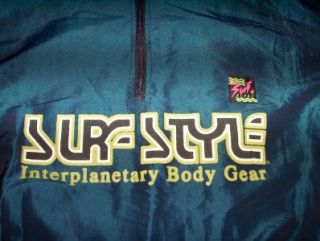 Vintage 80s Surf Style Interplanetary Body Gear Fort Lauderdale Jacket 