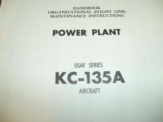 J57 Engine in Boeing KC 135A Stratotanker Service Manual