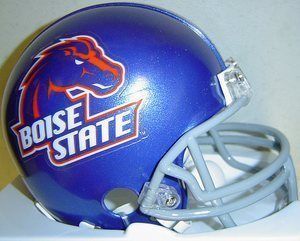Boise State Broncos Riddell NCAA College Football Mini Helmet BOX OF 6 