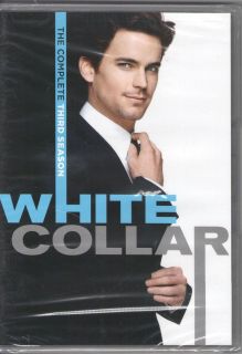 White Collar Third Season 3 New 4 DVD Matt Bomer Tim Dekay Willie 