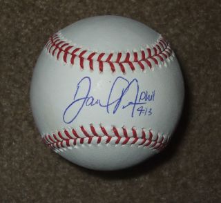 Boston Red Sox Daniel Nava Signed Auto MLB Baseball w COA