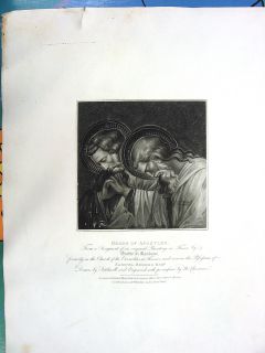 Apostles of Jesus Christ Giotto Large Print Engraving