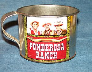 Vintage Bonanza Ponderosa Ranch Souvenir Cup