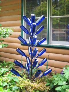 Wine Bottle Tree 6 ft Tall w 24 Branch Made in USA