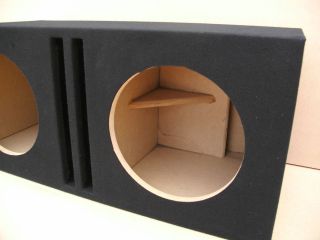   Dual JL Audio Ported Subwoofer Box 8w7 Sub Enclosure 8 Inch Vented Blk