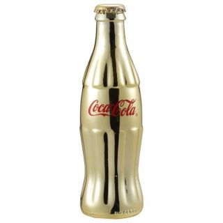 New Coca Cola Collection Commemorative Bottle Gold RARE