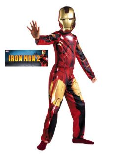 Boys Classic Iron Man Mark VI Costume Halloween Costumes