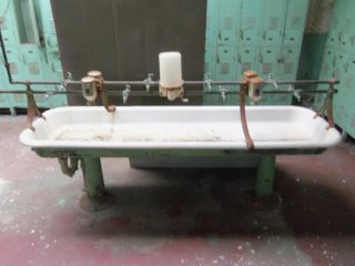  Industrial Wash Sink Utility Pedestal Sink Trough