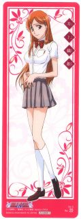 bleach bookmark the 6th transparent type orihime inoue