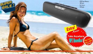New Waterproof Outdoor Portable  Player FM Boombox